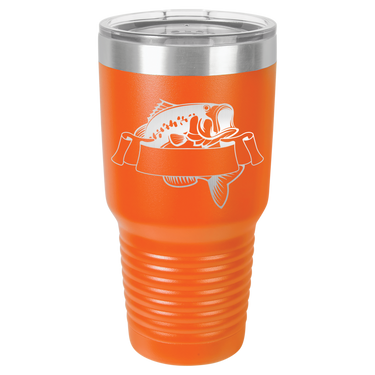 Personalized Fishing 30oz Ringneck Tumbler